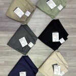 black letter cargo cotton pant