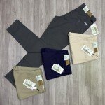 chain craft slim fit cotton pant