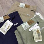 chain craft slim fit cotton pant