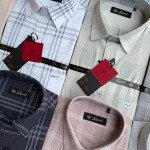s squere cotton printed shirt