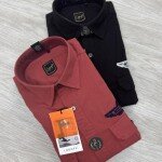 logoff cotton twill double pocket shirt
