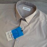 word wale plain lycra shirt