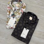 logoff digital printed shirt