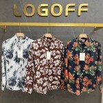 logoff digital printed shirt