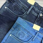 Wood machine Ankle Fit Jeans