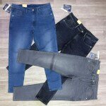 Wood machine Ankle Fit Jeans