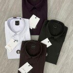 logoff imported plain lycra shirt
