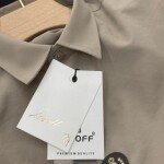 logoff imported plain lycra shirt