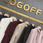 logoff imported plain lycra shirt