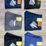 Wood machine Ankle Fit twill Jeans pant