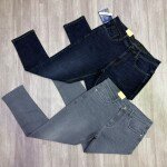 Wood machine Ankle Fit twill Jeans pant