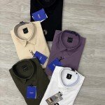logoff oxford plain shirt
