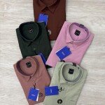 logoff oxford plain shirt