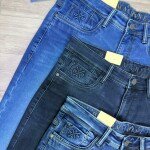 Wood machine Ankle Fit Jeans pant