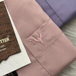 Black letter imported satin shirts