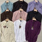 Black letter imported satin shirts