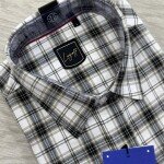 logoff half sleeve cotton oxford checks shirt