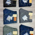 Wood machine Ankle Fit Jeans