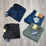 Wood machine Ankle Fit Jeans