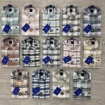 logoff cotton oxford checks shirt