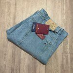 CARBON PLUS TWILL BAGGY JEANS PANT