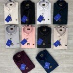 logoff oxford stripes shirt