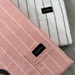 logoff oxford stripes shirt