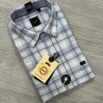 logoff cotton oxford checks shirt