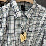 logoff cotton oxford checks shirt
