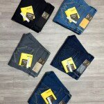 Wood machine Ankle Fit Jeans