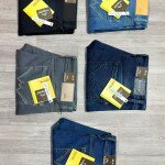 Wood machine Ankle Fit Jeans