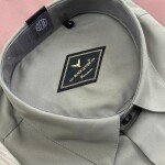 black letter armani shirt