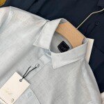 logoff premium linen shirt