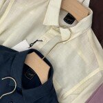 logoff premium linen shirt
