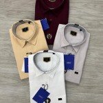logoff cotton oxford plain shirt