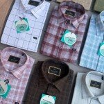 Wood Machine Premium Cotton linen checks shirt
