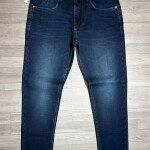 Black Letter Ankle Fit Jeans pant