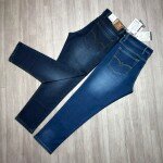 Black Letter Ankle Fit Jeans pant