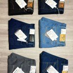 Black Letter Ankle Fit Jeans pant