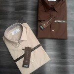 s squere imported plain shirt