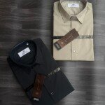 s squere imported plain shirt
