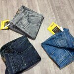 Wood machine Ankle Fit Jeans