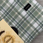 logoff cotton oxford checks shirt