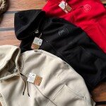 logoff zipper hoodies