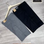 Black Letter Premium Cotton Cargo Shorts