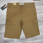 Black Letter Premium Cotton Cargo Shorts