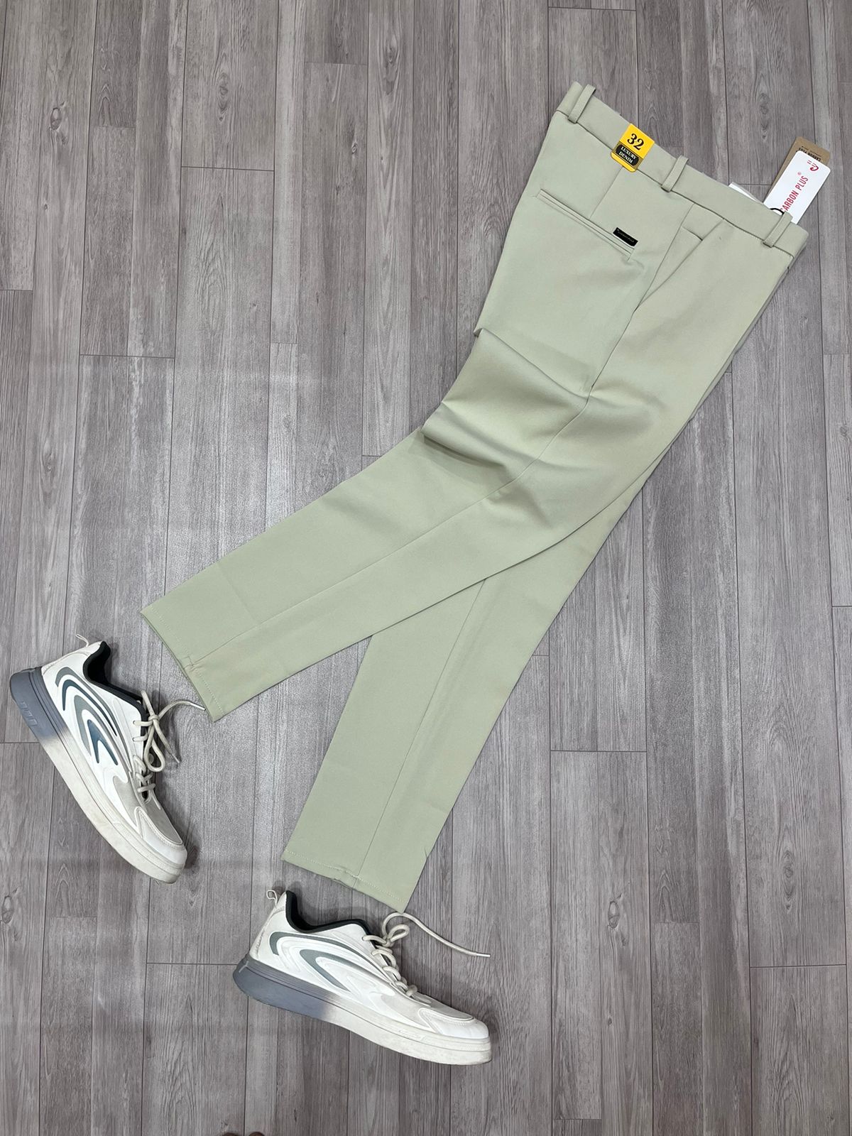 Slim Fit Side Pocket Lycra Fabric Trousers