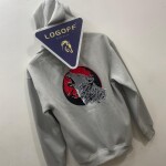 Logoff Wolf Printed Hoodies