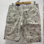 Wood Machine Cotton Shorts