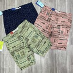 Wood Machine Cotton Shorts